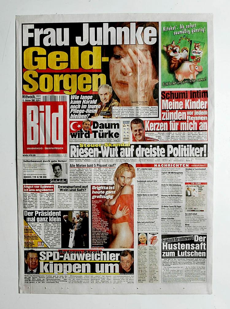 BETALING. Den tyske tabloidavis Bild følger trop med en række andre europæiske medier og indfører en betalingsmur på hjemmesiden. 