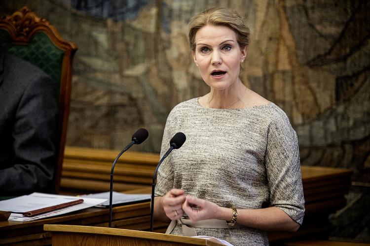 Maratondebat. Statsminister Helle Thorning-Schmidt sparkede dagens afslutningsdebat i gang. 