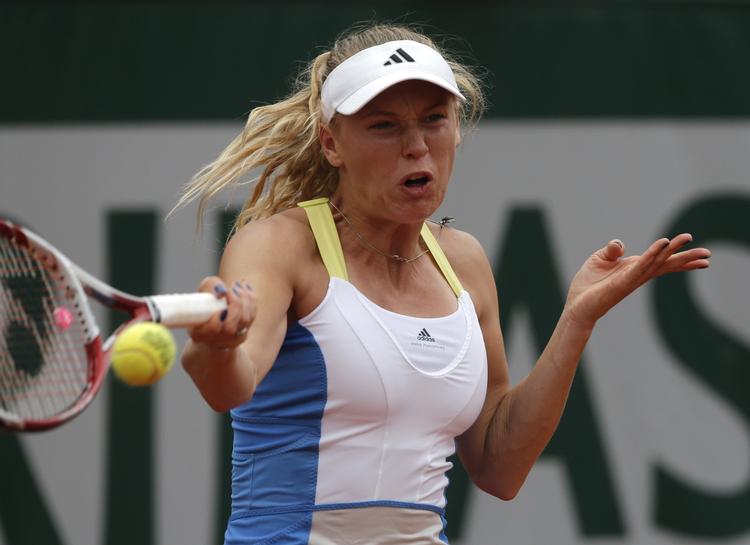FAVORIT. Ikke siden 2007 er Caroline Wozniacki røget ud af French Open i de første to runder. 
