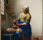 Klassiker. Johannes Vermeers 'The Milkmaid'. 