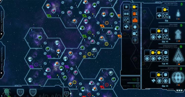 Eclipse. Science-fiction brætspil - nu til Ipad. 