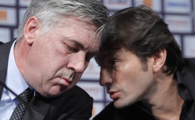 hvisketiske. Med brasilianeren Leonardo som sportsdirektør og italieneren Carlo Ancelotti som ny træner råder Paris Saint-Germain over et par store personligheder. 