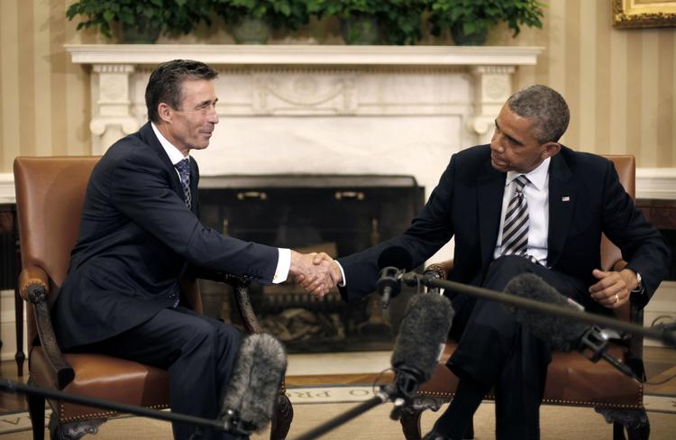 Fremtidsplaner. Præsident Barack Obama mødtes i dag med Natos generalsekretær, Anders Fogh Rasmussen for at diskutere fremtiden i Afghanistan. 