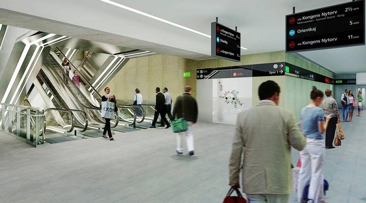 Marmorkirken. Mon det bliver lettere at være metropassager på den kommende Cityringen end i den nuværende? 