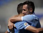 scoringsrekord. Veteranen Miroslav Klose (th) hælder fortsat mål ind for Lazio og på det tyske landshold. 