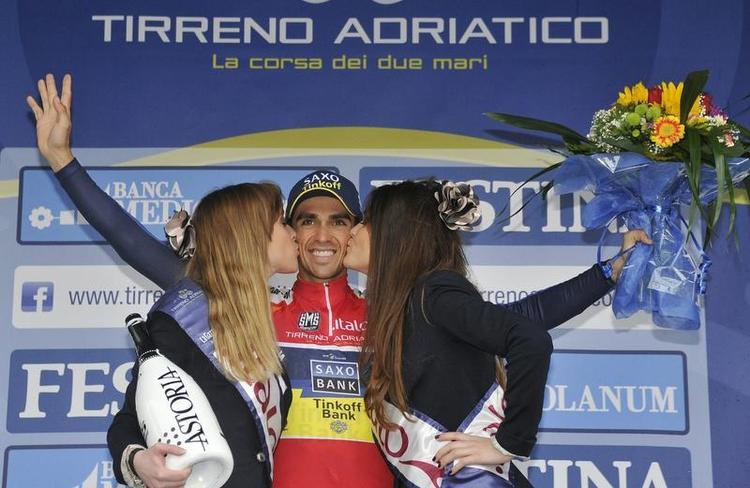 Comeback. Alberto Contador har haft et stille forår med beskedne resultater. 