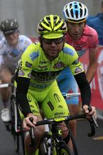 dopingsnyder. Mauro Santambrogio på vej mod sejr på 14. etape af årets Giro d'Italia. 