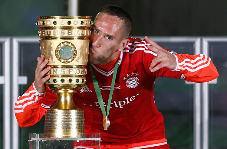 enighed. Uden at have skrevet under siger Franck Ribery, at han vil forlænge sin nuværende kontrakt med Bayern München. 