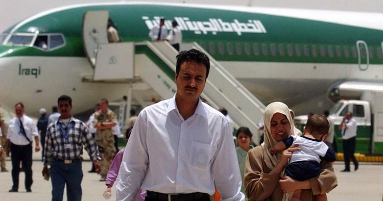 Iraqi Airways havde premiere på sin nye rute fra København til Bagdad i går. På arkivbilledet ses dog en ankomst i Basra, Irak, i 2004. 
