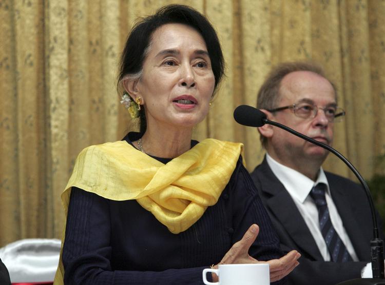 KANDIDAT. Aung San Suu Kyi, lederen af oppositionen i Myanmar, går efter at blive præsident i 2015. 