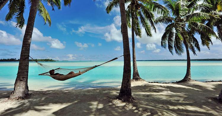 PARADIS. Rarotonga på Cook øerne er en af de strande, der er på CNNs liste over verdens bedste. 