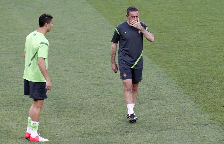Opbakning. Kritikken af Cristiano Ronaldo fra Jose Mourinho vækker ikke genklang i ørerne på Paulo Bento. 