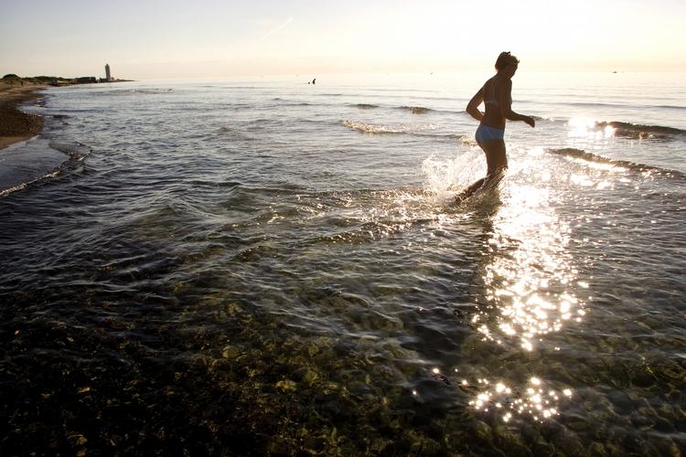 SOMMERBAD. CNN kalder stranden på Skagen for et eventyrlandskab. 