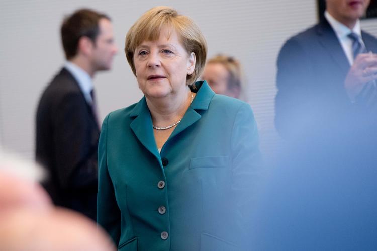 MARKANT. Tysklands Angela Merkel opfordrer sine tyrkiske kolleger til at få styr på ordensmagten i landet. 