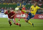 2-1. Sverige blev passeret af Østrig i den samlede gruppestilling, da østrigerne vandt på hjemmebane. 