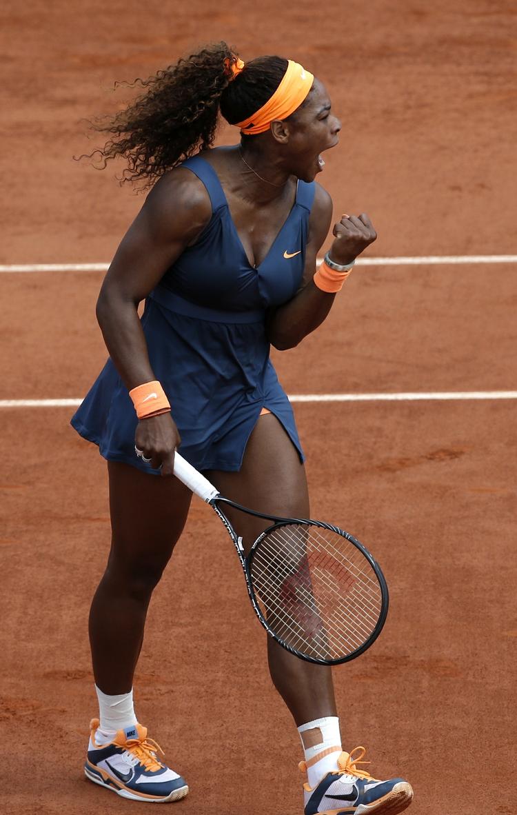 Champion. Serena Williams er nu oppe på 16 grandslamtitler. 