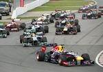 POLE. Fra start til mål var Sebastian Vettel i front i Montreal. 