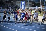 FINALE. Fra 400 meter mandag ved Skole OL på Østerbro. 