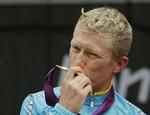 gulddreng. Alexandre Vinokourov vandt guld ved OL i sommer i en alder af 38 år. 