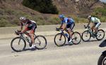 Slider. Jens Voigt (forrest) har en sejr på kontoen i 2013. Det skete i Tour of California, hvor han sejrede på 5. etape. 