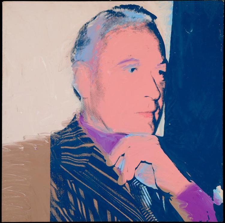 Levemand. Den danske forretningsmand Hans Smith foreviget af Warhol. 