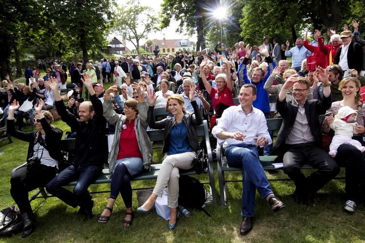 Populært. Folkemødet bliver større hvert år. I år forventes der mere end 60.000 besøgende. 