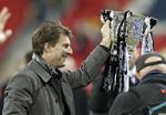 Succes. Michael Laudrups første sæson i England gik langt over forventning: Swansea vandt Liga Cuppen og sluttede i top-10 i Premier League. 