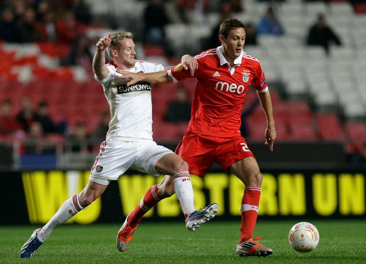 målnæse. André Schürrle (tv.) har scoret 11 mål for Bayer Leverkusen. 