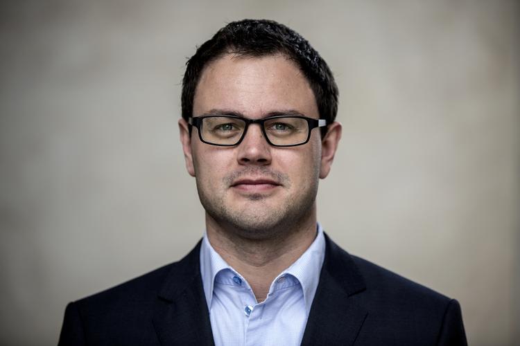 Fremgang. En nye meningsmåling sender giver SF en lille smule medvind. Politisk ordfører, Jonas Dahl, er godt tilfreds. 