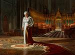 HÆRVÆRK. Portrættet af den britiske dronning er malet af den australske kunstner Ralph Heimans. Det er nu fjernet fra Westminster Abbey. 