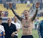 OPBAKNING. Da Auri Skarbalius (tv.) flyttede til Brøndby fik han hentet Simon Makienok med fra HB Køge, men også Brøndbytrænerens afløser er glad for den høje angriber. 