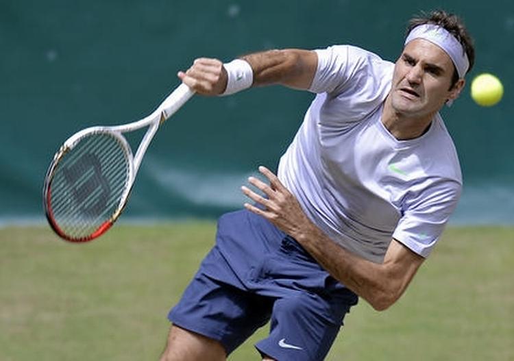 vinder. Med en sejr over verdens nummer 29 vandt Roger Federer sin første turnering i år. 
