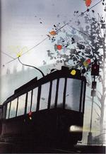 illustrationer. Når først støvet er pustet væk, er det en rar bog. Ikke mindst takket være Lars Gabels prægtige illustrationer. Billede fra bogen. 