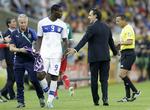 Matchvinder. Landstræner Prandelli reagerede ved at skifte Balotelli ud i 85. minut. 