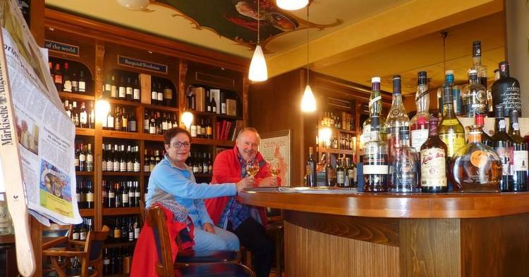Velassorteret. Vinbar ved det gamle østtyske feriested Neuruppin ved Ruppiner See. 