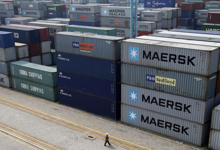Alliance. A.P. Møller Mærsk indgår et gigantisk rutesamarbejde med sine to største rivaler på containerfragt. Til sammen vil de få mere end en tredjedel af markedet for containersejlads. (arkiv) 