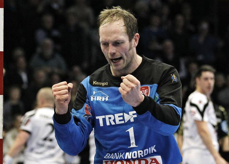 Exit. KIF og Kasper Hvidt nåede kvartfinalen i årets EHF Cup. 