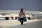 FLUGT. Syrer i Zaatarilejren i Jordan. Syrien er et af de lande, hvor situationen er med til at drive antallet af flygtninge væsentligt op. 