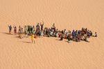 Mali. Enhedslisten støtter dansk FN-bidrag i Mali. Arkivfoto af flygtninge i Mali på flugt fra islamistiske oprørsgrupper. 
