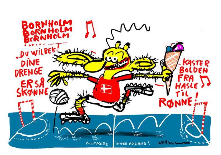Tegning: Jørn Villumsen 