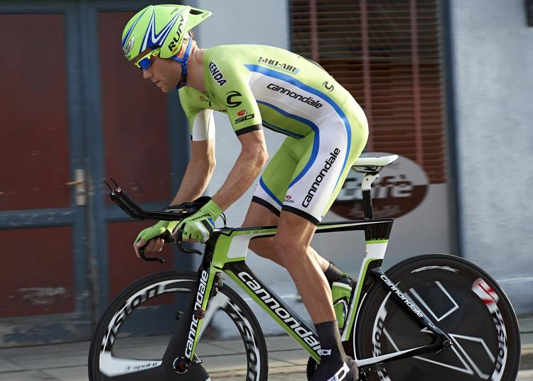 Vinder. Den 31-årige Cannondale-rytter blæste igennem de 39,6 kilometer omkring Vordingborg i en tid på 48 minutter og 44 sekunder. 