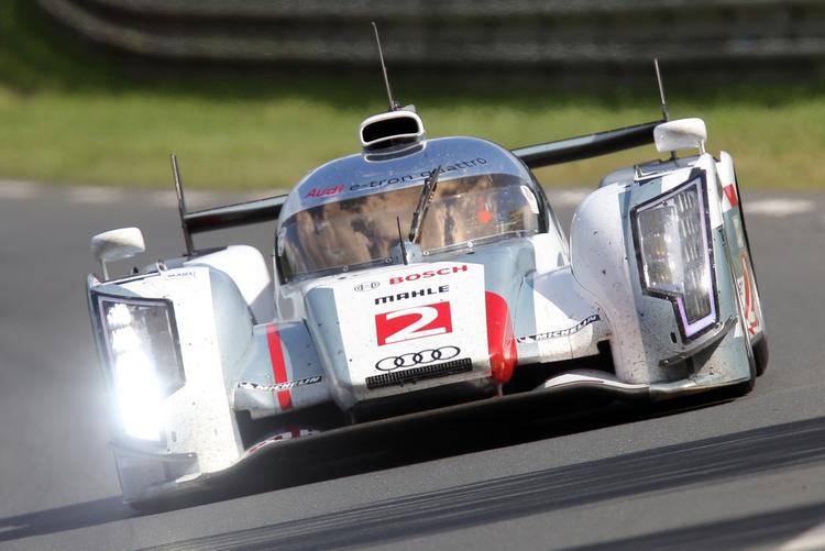 24-timers. Tom Kristensen i aktion under sidste års udgave af Le Mans. 
