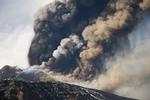 Aktiv. Etna rører stadig på sig engang imellem. Billedet er fra april 2012. 