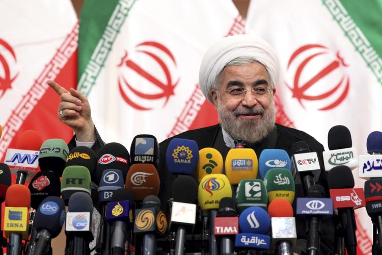 Påskud. Den nye iranske præsident, den moderate Hasan Rowhani, har givet USA en chance for at åbne et nyt kapitel i forholdet til Iran. 