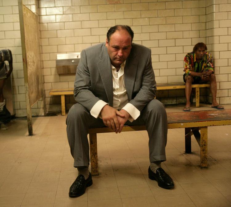 TV. James Gandolfini havde den altoverskyggende hovedrolle som Tony Soprano i HBO-serien 'The Sopranos. Han døde i sidste uge i Italien. 