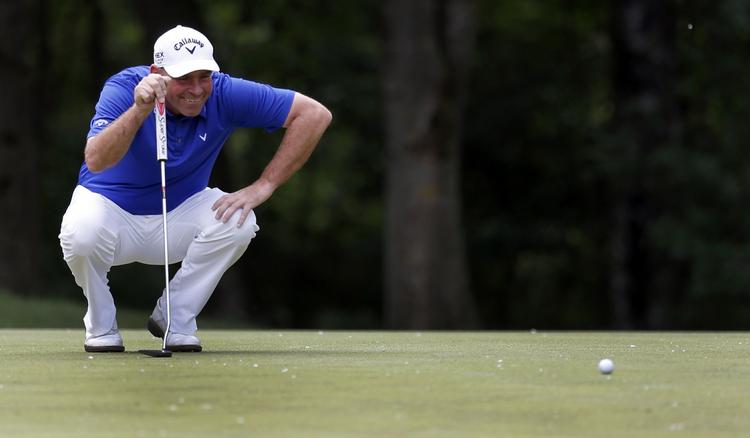 FORMSTÆRK. Tilmeldingslisten til de kommende tre turneringer forud for British Open inkluderer alle Thomas Bjørn, der på den måde satser på at nå frem til sin 16. British Open. 