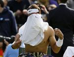 FÆRDIG. Sidste år tabte Rafael Nadal i anden runde af Wimbledon. I år røg han i første. 