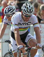 Rutineret. Philippe Gilbert kører i år sin 8. Tour. 