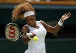 hurtig. Med 57 minutter var Serena Williams hurtigere videre end Caroline Wozniacki i går. 