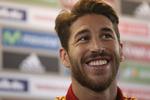 Sejrssikker. Den spanske forsvarer Sergio Ramos føler sig ikke truet før opgøret med Italien. 